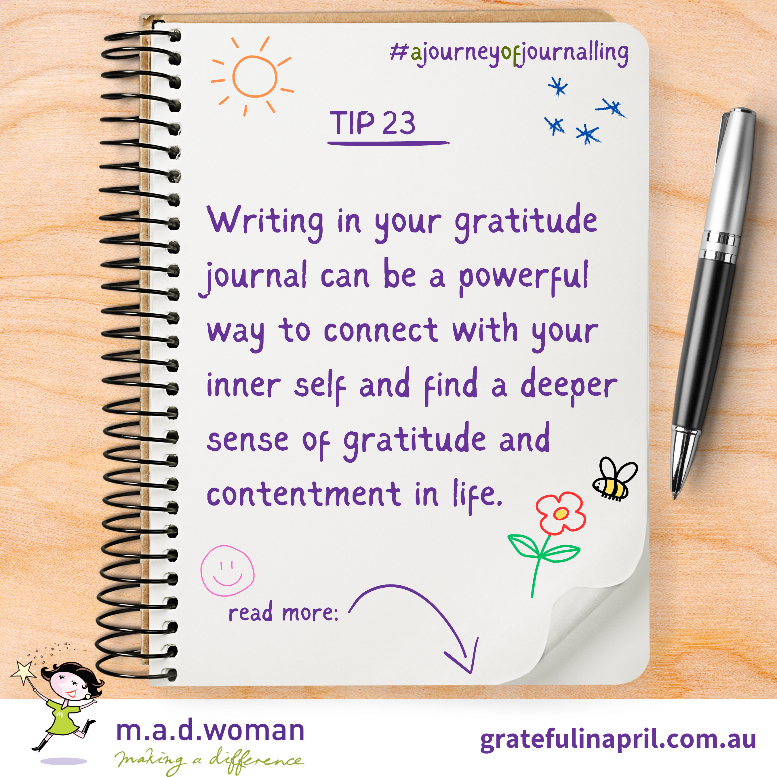 Tip 23 - a journey of journalling